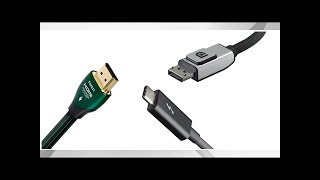 HDMI Vs DisplayPort Vs Thunderbolt ¿cuál es mejor [upl. by Paluas]