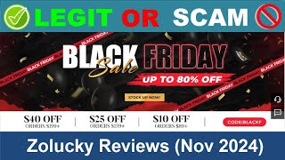 Zolucky Reviews  Nov 2024 Beware of Scam Watch Now [upl. by Soph736]