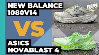 New Balance 1080v14 Vs Asics Novablast 4  Which daily shoe should you pick up [upl. by Arodasi]