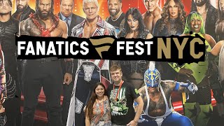 Fanatics Fest NYC Full Tour amp Walkthrough Vlog  WWE  NFL  NBA [upl. by Geri642]