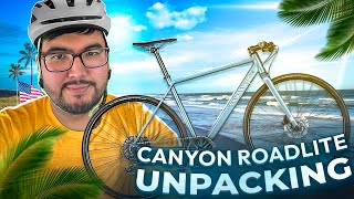 CANYON BIKE ROADLITE 5 UNPACKINGраспаковка [upl. by Fong222]