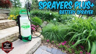 Sprayers Plus Battery Powered Sprayers ► Reviewing The FH25E Hand Can Sprayer [upl. by Enhpad]