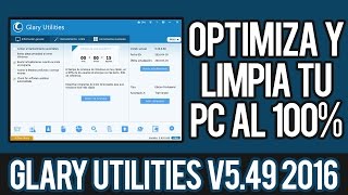 DESCARGAR E INSTALAR GLARY UTILITIES PRO FULL EN ESPAÑOL  SERIAL  2016 [upl. by Niarda]