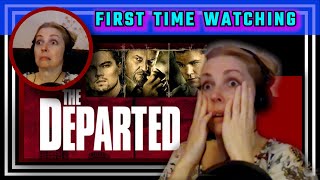 THE DEPARTED  movie reaction  FIRST TIME WATCHING [upl. by Durante]