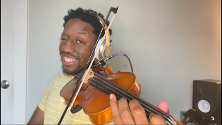 Andraé Crouch  Let the Church Say Amen feat Marvin Winans Brandon Rices Violin Cover [upl. by Ruhtracm514]