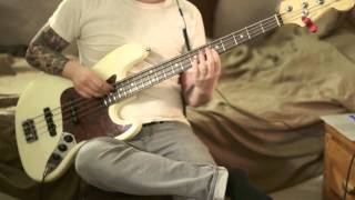 Bass Cover Farther up the Road Ed Friedland [upl. by Stormi]