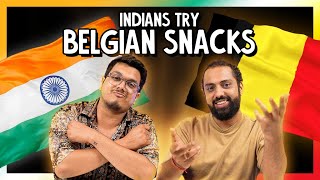 Indians Try Belgian Snacks  Ok Tested [upl. by Rilda243]