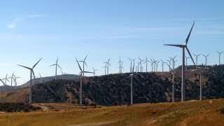 【HD】Scenery of Wind Farms in the USA  アメリカ 風車のある風景 [upl. by Medea]