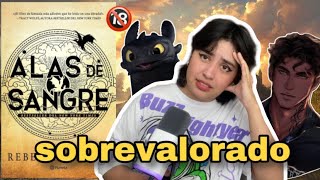 leí alas de sangre para que tú no tengas que hacerlo  review spoilers [upl. by Eilitan748]