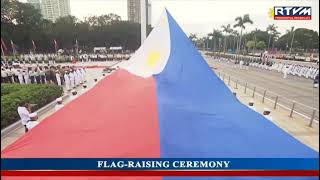 Philippines National Anthem  2022 Rizal Day Flag Raising Ceremony [upl. by Yetta]