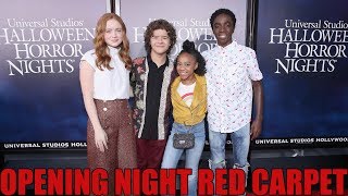 HHN 2018 Opening Night Red Carpet  Halloween Horror Nights Universal Studios Hollywood [upl. by Addy]