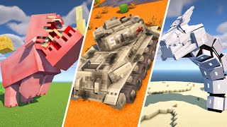 15 Amazing Minecraft Mods 1201＆ 121  SUPER Pigzilla [upl. by Nahtannhoj]