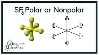 Is SF6 Polar or Nonpolar Sulfur Hexafluoride [upl. by Alrick]