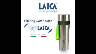 myLAICA filtering water bottle [upl. by Otecina]