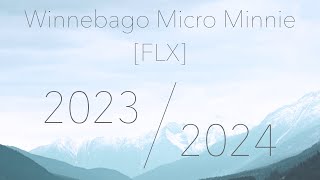 2023  2024 Changes — Winnebago Micro Minnie FLX [upl. by Garnet541]