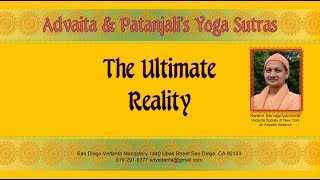 06 Swami Sarvapriyananda The Ultimate Reality [upl. by Taryne886]