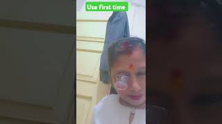 Eye 👀 wash Cup 🍶 use first time 😁dance minivlog youtubeshorts song yt shortvideo [upl. by Pfister]