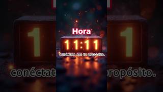 ¿Qué significa ver la hora espejo 1111 🌌✨ espiritualidad advinacion [upl. by Mcquoid]