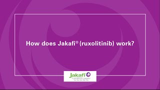 How does Jakafi® ruxolitinib work [upl. by Stoller839]