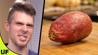 Gravel Road  Fruit Cactus Pear Taste Test  Unusual Foods [upl. by Clardy939]