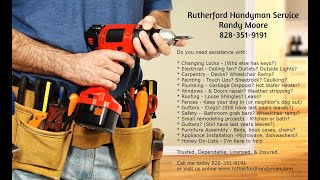 Handyman Services  Forest City NC [upl. by Lleroj]