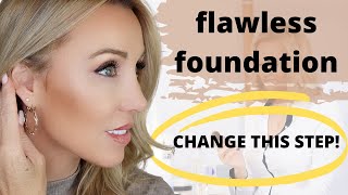 HOW TO FLAWLESS FOUNDATION  for mature skin [upl. by Sigmund191]