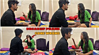 Breakup Prank On My Girlfriend  GONE WRONG 💔 [upl. by Lledner]