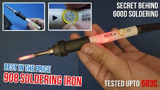 SL 908 60W Soldering Iron Review Sunshine HFH Tool [upl. by Llenal243]