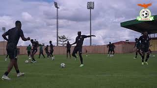 Inside Training Chipolopolo prepare for Les Sao [upl. by Islaen427]