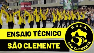 SÃO CLEMENTE 2024  ENSAIO TÉCNICO [upl. by Shere]