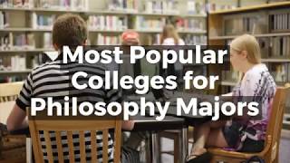 Most Popular Colleges for Philosophy Majors [upl. by Lovell]