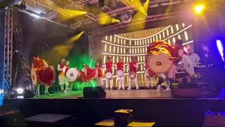 Mi Marathi Dhol Tasha Group performance at Middlesbrough Diwali Mela 2024 [upl. by Llerref]