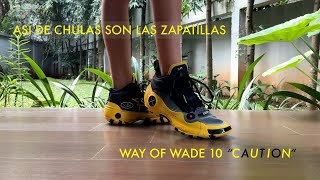 Así son las zapatillas Way of Wade 10 quotCautionquot [upl. by Imeka]