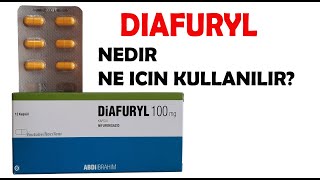 DIAFURYL KAPSÜL Nedir Hangi Rahatsızlıklarda Kullanılır [upl. by Calv]