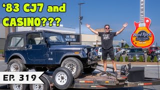 RESCUED 1983 CJ7 at the Hard Rock Casino [upl. by Killen]