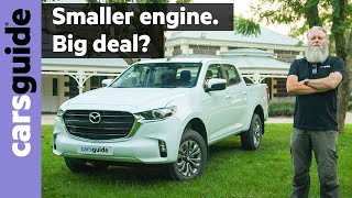 2022 Mazda BT50 review New 19L diesel XS ute tested 4x4 SP dualcab pickup driven in Australia [upl. by Aidas]