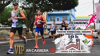 10K Modesto Carrion 2024 Juncos Puerto Rico V7 Chapter48 INCLUYE LLEGADAS  TOMAS AEREAS Y EXTRAS [upl. by Ainessey]