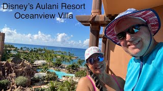 Disney’s Aulani Oceanview Room Tour [upl. by Nwahsear]