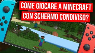 Come giocare in due su Minecraft su Nintendo Switch schermo condiviso [upl. by Volkan]