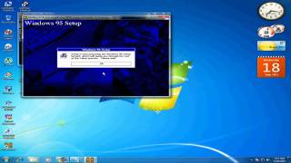 How To Run Windows 95 In DOSBOX [upl. by Cynthy]