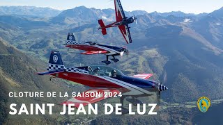 SAINT JEAN DE LUZ  Léquipe de voltige clôture sa saison 2024 [upl. by Yasnyl]