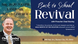 Back To School Revival 2024  August 27 2024 [upl. by Kevyn]