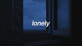 rm  lonely  english lyrics [upl. by Hardunn]