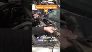 Erreur de conception qui coute cher 😱 Regarde le temps perdu  Dis nous ton avis  renault auto [upl. by Ahsinik]