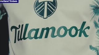 Tillamook new Portland Timbers jersey sponsor [upl. by Spanos902]