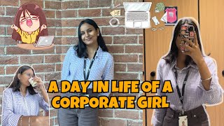 A day in life of a corporate girl ft work from office 💻  EY Hyderabad office  EY GDS  Big4 ey [upl. by Gnes628]