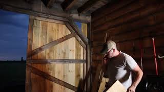 You Know Whats Holding This Massive Door TogetherFEAR A Timber Framing Vlog [upl. by Doley]