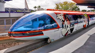 Disneyland Monorail 2024  Disneyland Ride 4K60 POV [upl. by Kinghorn495]