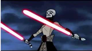 Starwars Anakin vs Asajj Ventress [upl. by Ramedlaw]