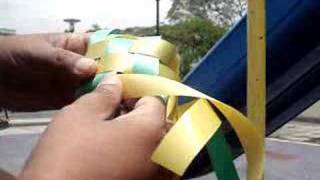 How to weave Ketupat [upl. by Eadas]